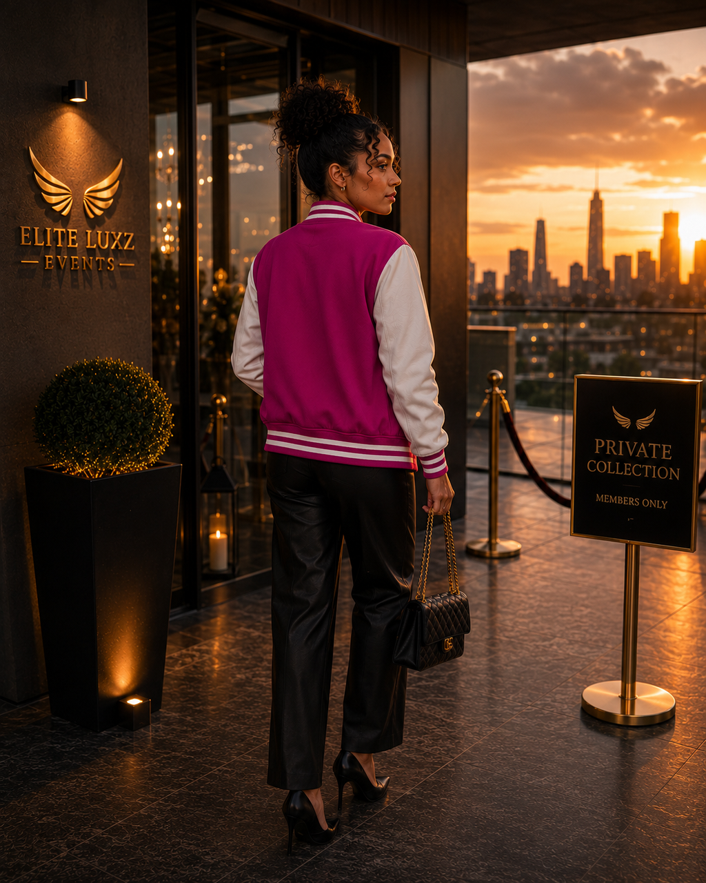 The Private Collection ⟡ Women's Letterman Jacket