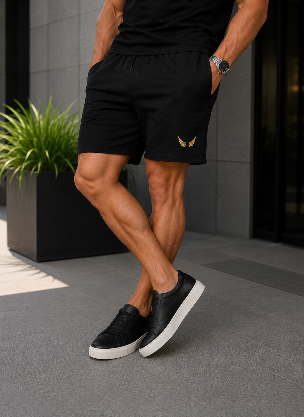 The Private Collection ⟡ Signature Wings Shorts