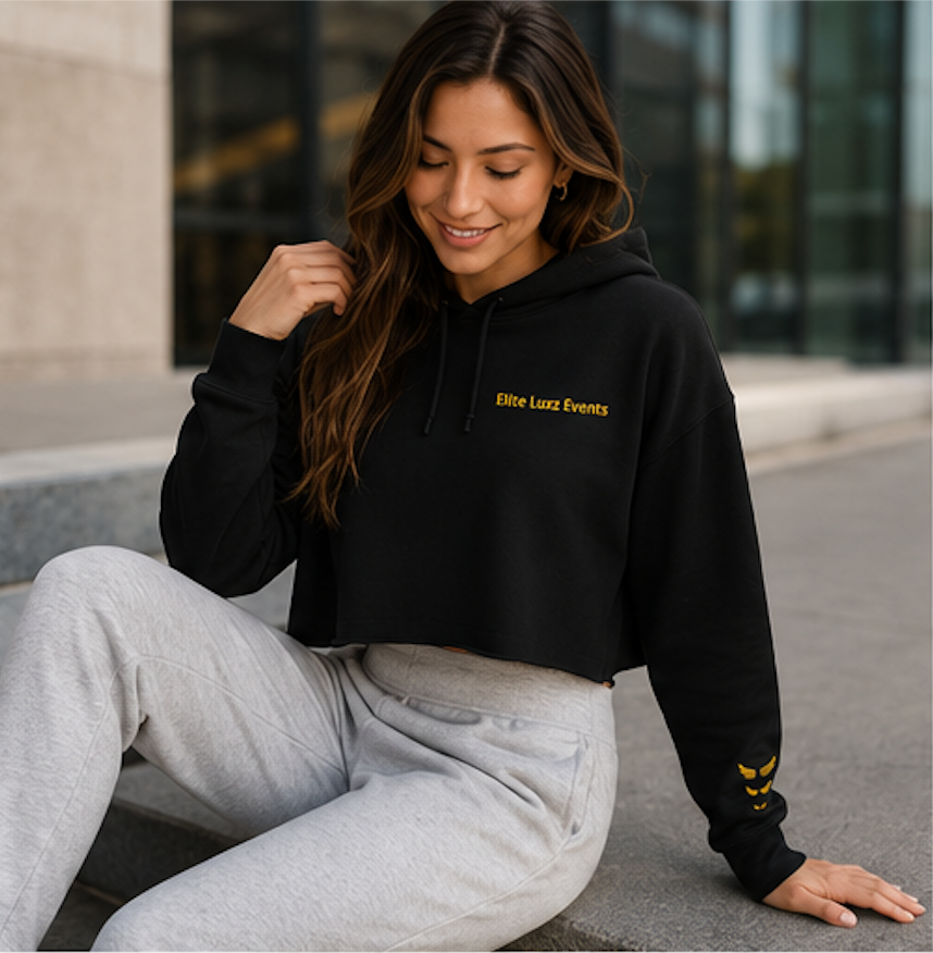 The Lifestyle Collection ⟢ Signature Crop Hoodie