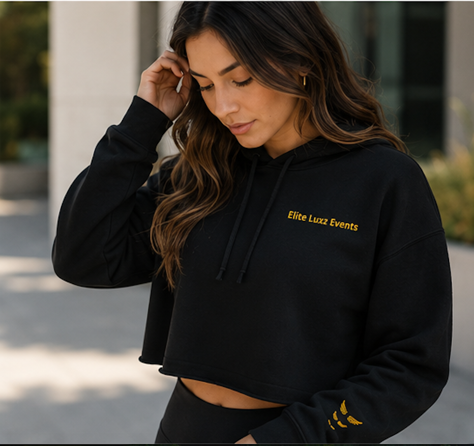 The Lifestyle Collection ⟢ Signature Crop Hoodie