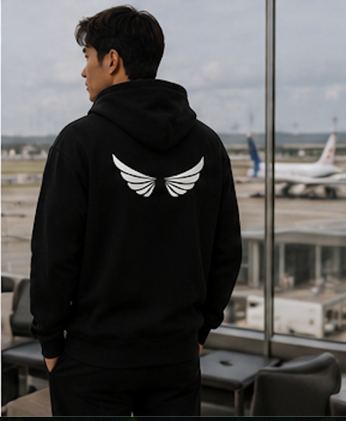The Lifestyle Collection ⟢ White Wings Hoodie