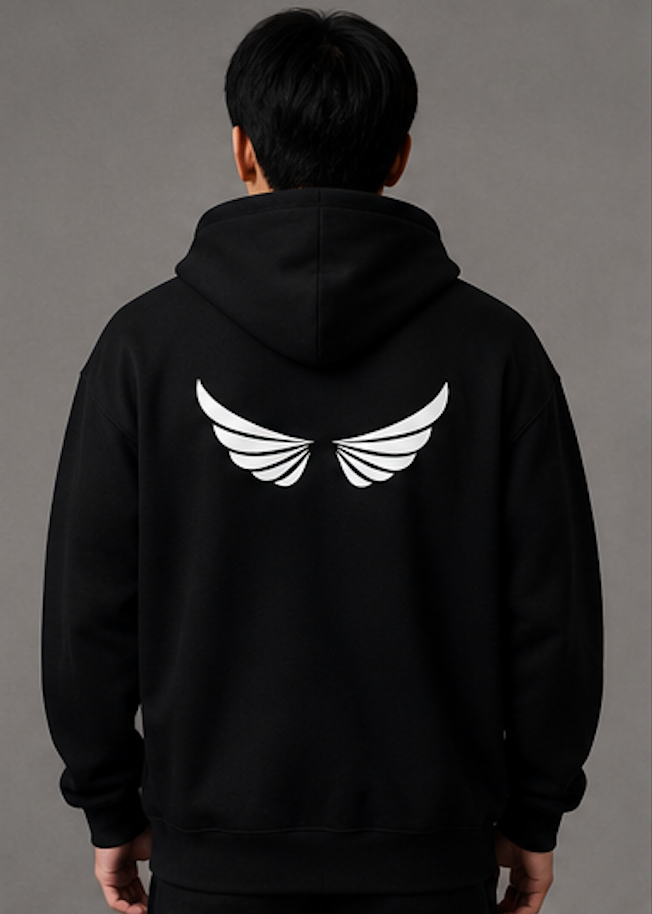 The Lifestyle Collection ⟢ White Wings Hoodie