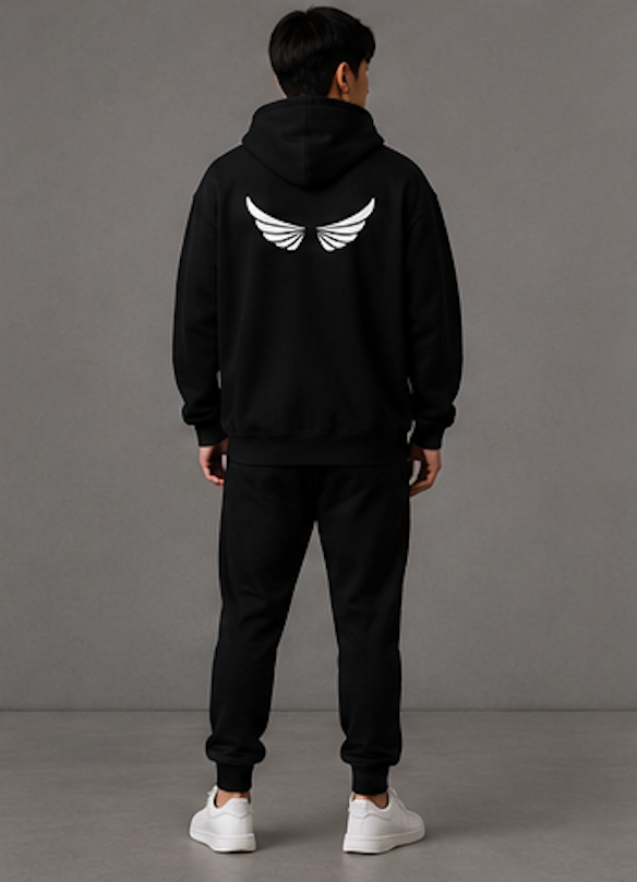 The Lifestyle Collection ⟢ White Wings Hoodie