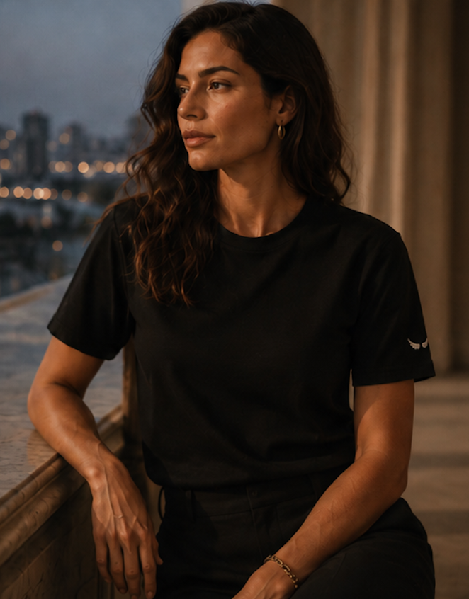The Private Collection ⟡ The White Wing Tee