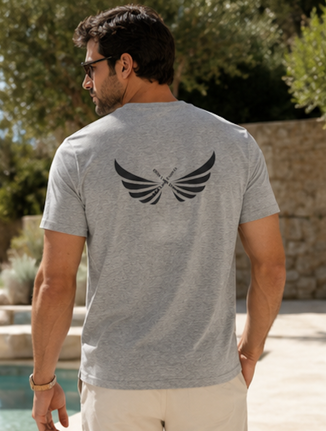The Statement Collection ⤞ The Intersect Wing Oversized Tee