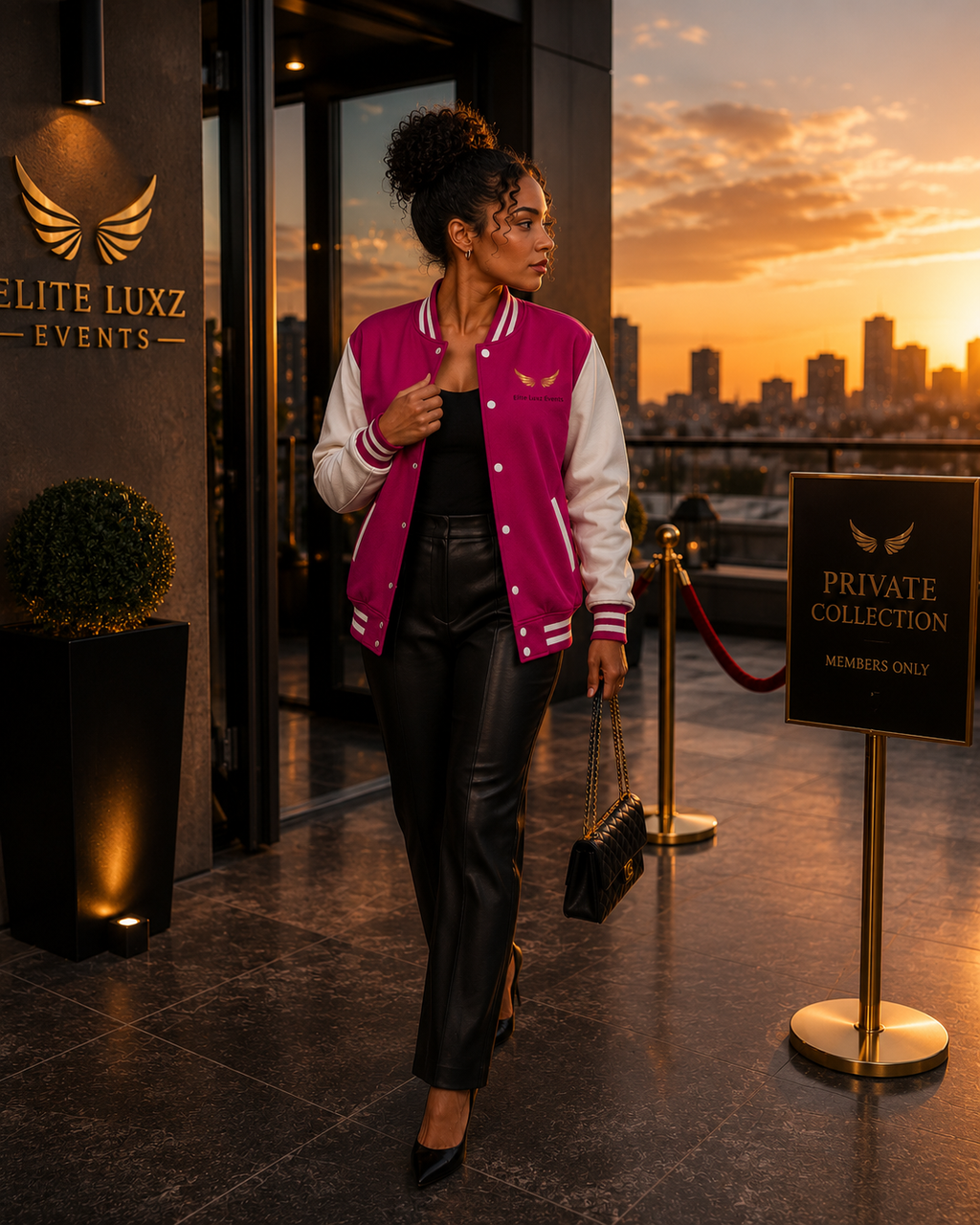 The Private Collection ⟡ Women's Letterman Jacket